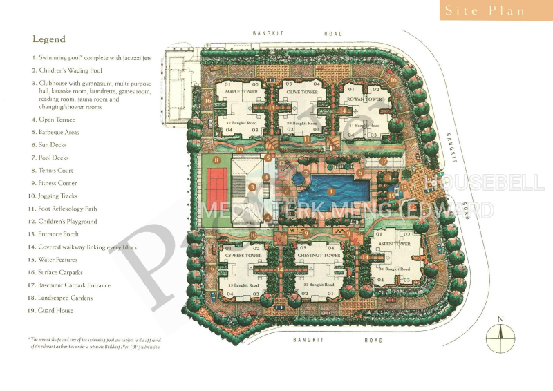 Chestervale, S$ 4,500 /月, 1,507 sqft, 公寓 - Executive Condominium