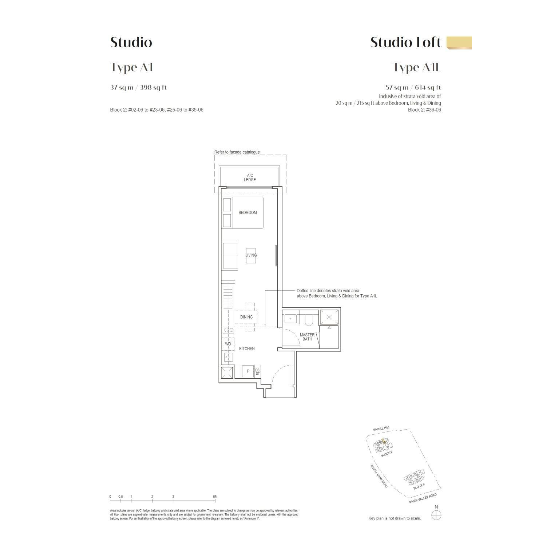Irwell Hill Residences, S$ 3,900 /月, 398 sqft, 公寓 - Condominium