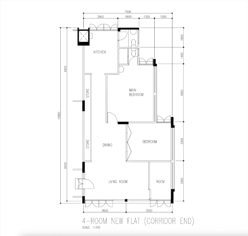 77 Telok Blangah Drive, S$ 610,000 (Negotiable), 990 sqft, HDB - 4 NG