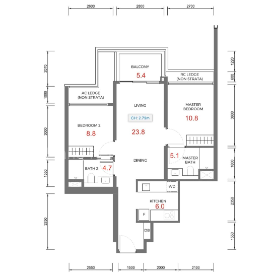 ELTA, S$ 1,610,000 (Starting From), 700 sqft, Condos - Condominium