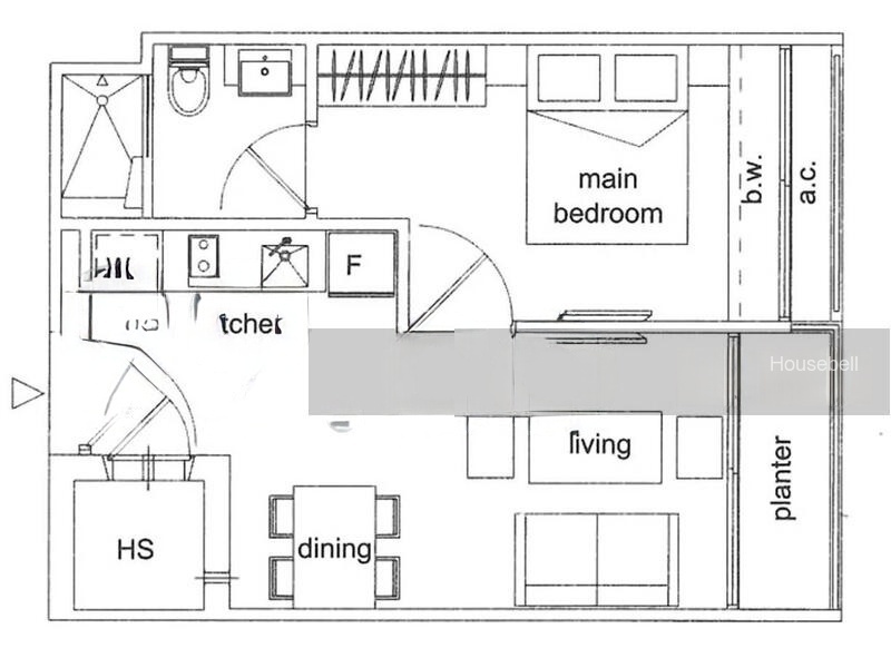 Parc Sophia, S$ 988,888, 474 sqft, 公寓 - Apartment