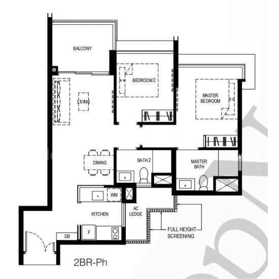 Normanton Park, S$ 1,600,000 (可协商价格), 764 sqft, 公寓 - Condominium