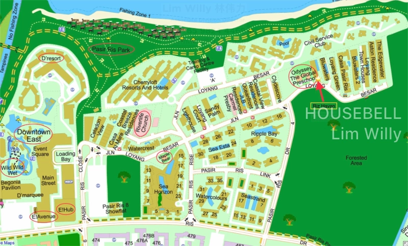Riz Haven, S$ 1,500,000 (可协商价格), 1,066 sqft, 公寓 - Condominium