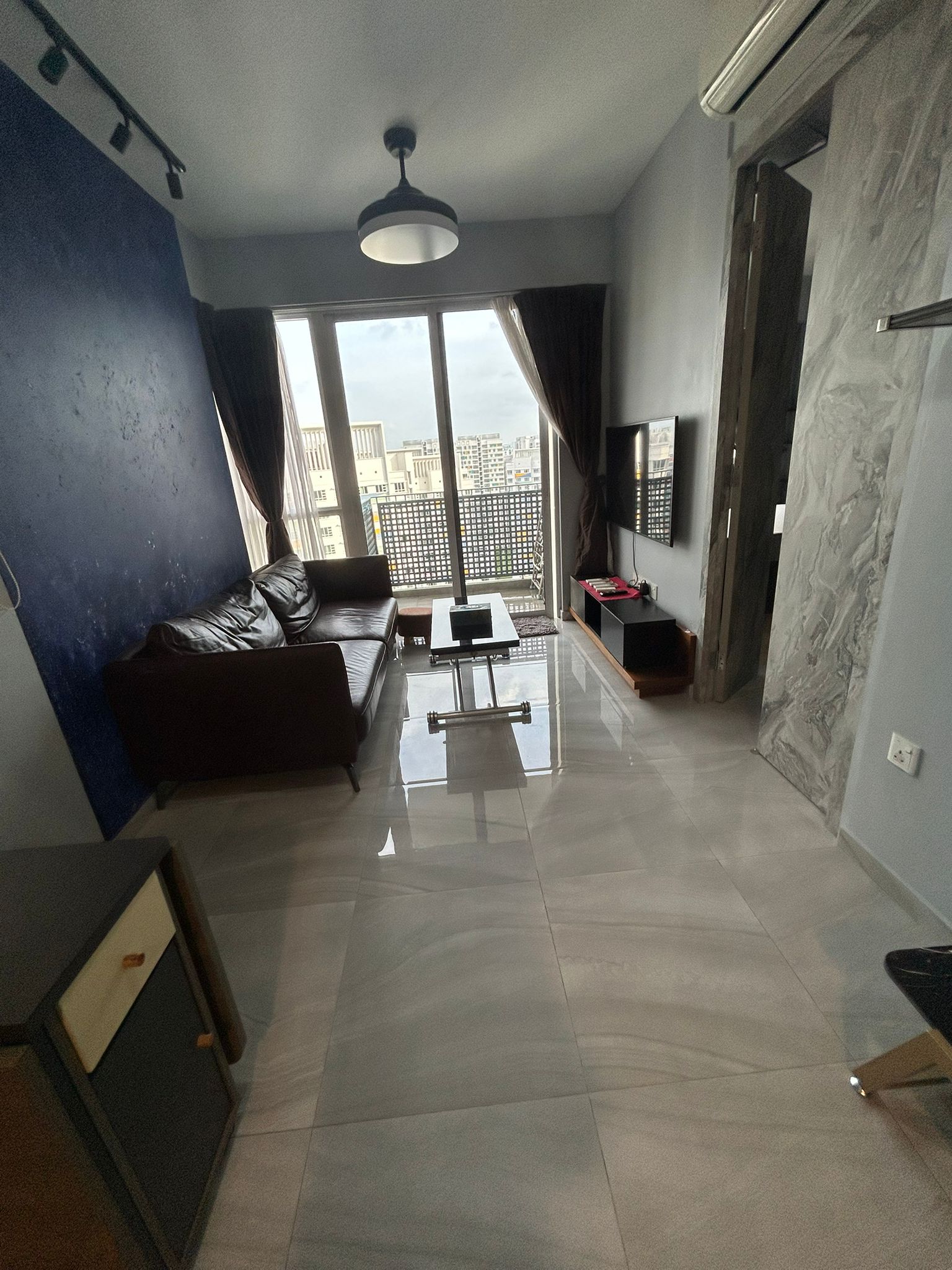 Highpark Residence High Floor 1B1B for Rent, S$ 2,900 /mo, 463 sqft, Condos - Condominium