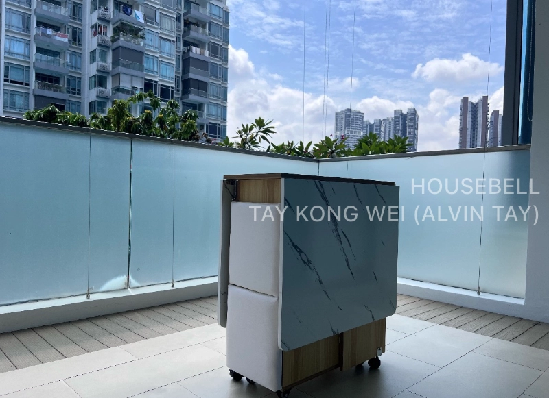Carabelle, S$ 1,100 /月, 80 sqft, 公寓 - Condominium