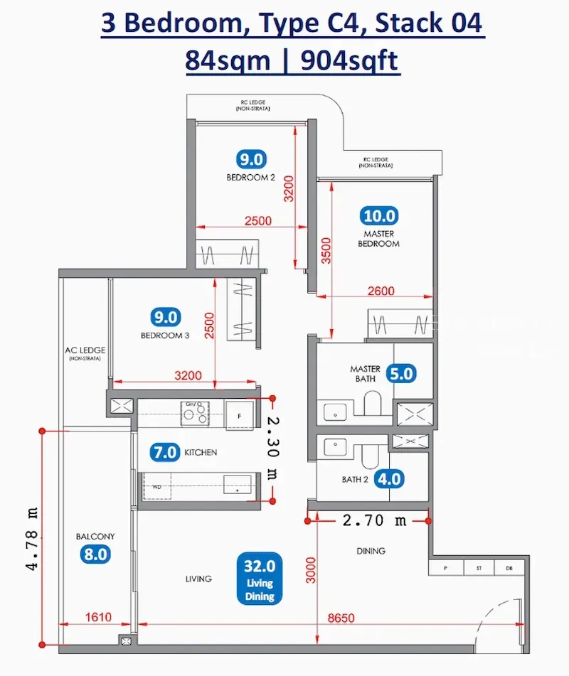 River Modern, S$ 2,800,000, 797 sqft, Condos - Condominium
