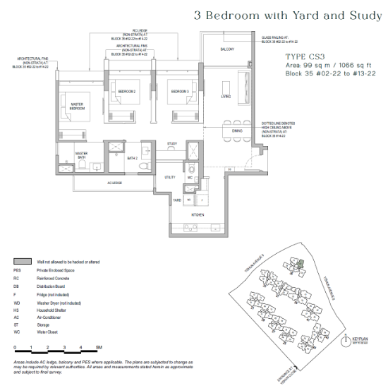 North Gaia, S$ 1,293,000 (最低价格), 1,066 sqft, 公寓 - Executive Condominium