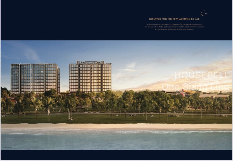 Coastal Cabana, S$ 1,480,000, 872 sqft, 公寓 - Excutive Condominium