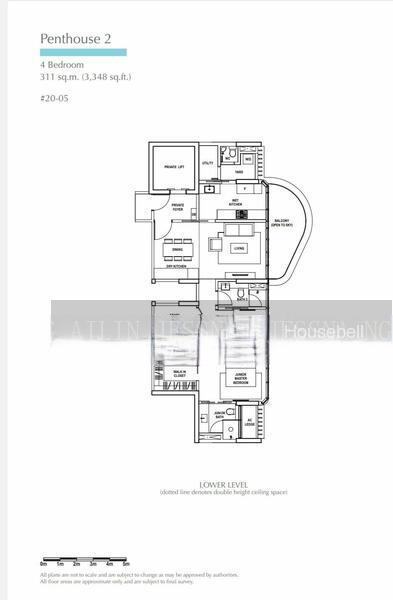 Amber Skye, S$ 5,900,000 (Negotiable), 3,348 sqft, Condos - Apartment