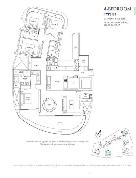 Cape Royale, S$ 5,457,000, 2,508 sqft, 公寓 - Condominium
