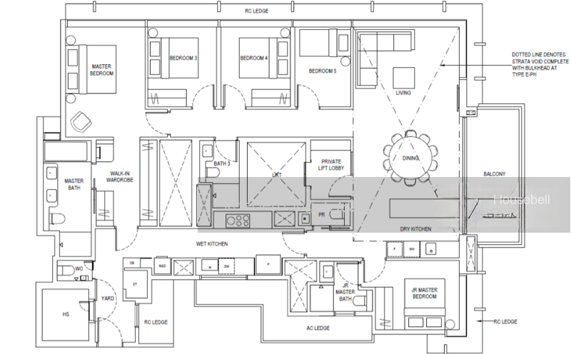 The Continuum, S$ 5,183,000, 1,905 sqft, 公寓 - Apartment
