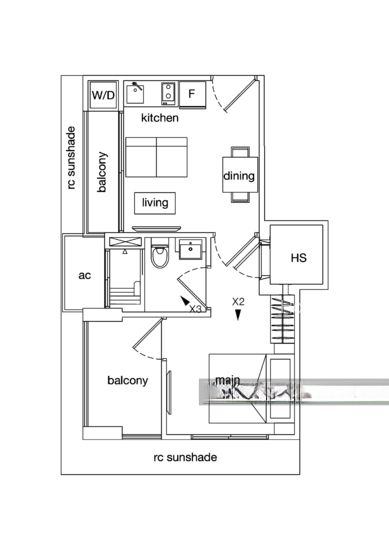 Leicester Suites, S$ 980,000 (Negotiable), 463 sqft, Condos - Condominium