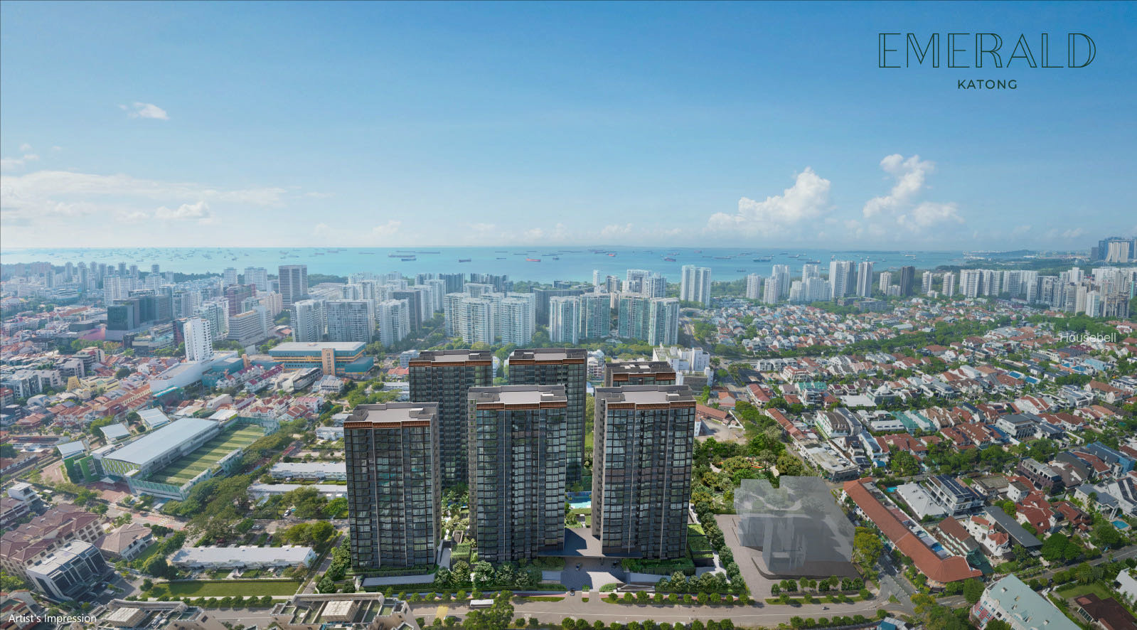 Emerald of Katong, S$ 2,300,000 (看屋后出价), 990 sqft, 公寓 - Condominium