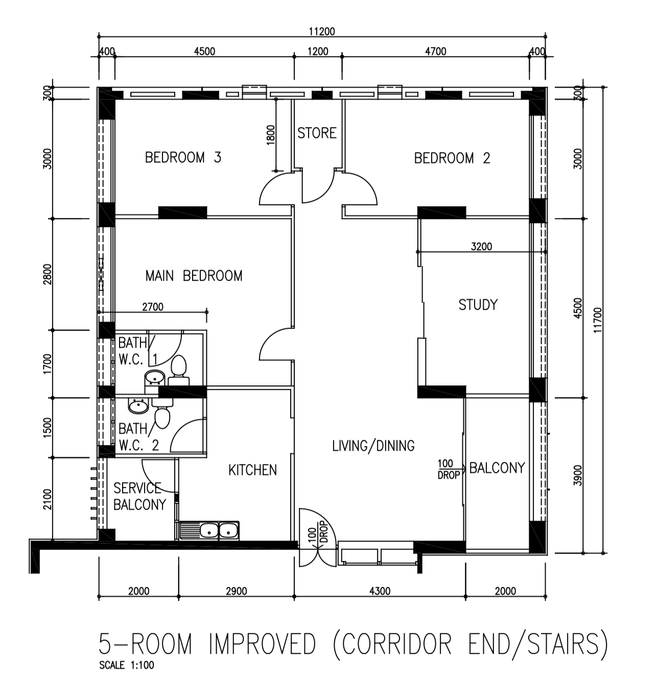 5i For Sale, S$ 780,000 (Negotiable), 1,345 sqft, HDB - 5 I