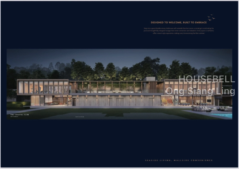 Coastal Cabana, S$ 1,480,000, 872 sqft, 公寓 - Excutive Condominium