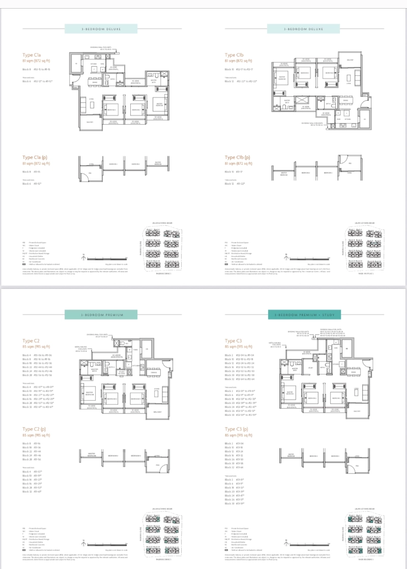 Coastal Cabana, S$ 1,480,000, 872 sqft, 公寓 - Excutive Condominium