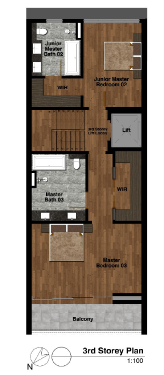 Brand New Freehold Terrace W Lift At Boon Teck Rd! Near Balestier Rd!, S$ 7,199,999 (可协商价格), 5,425 sqft, 有地 - Terraced House