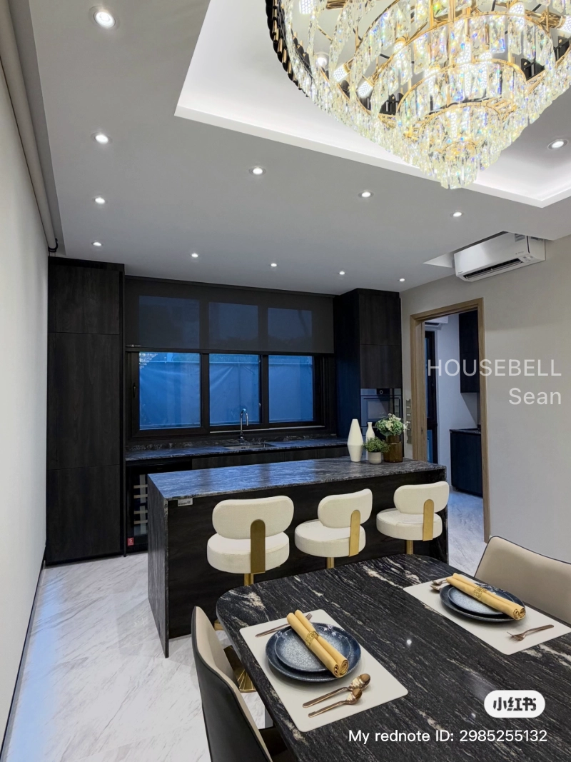 Brand New Spacious 7 Bedroom 5 Storey Terraced House 新加坡🇸🇬诺维娜五层电梯7房豪华永久排屋, S$ 7,880,000 (Negotiable), 6,143 sqft, Landed - Terraced House