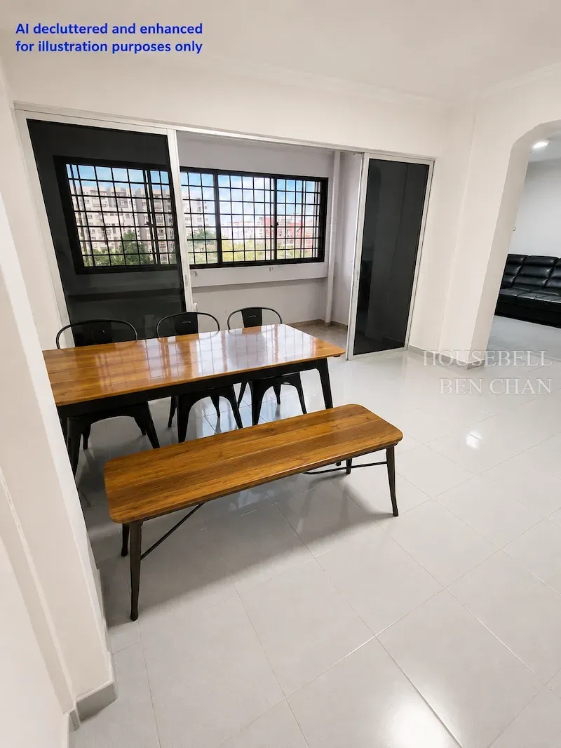 🏠 5-Room HDB for Rent @ Choa Chu Kang St 51, S$ 3,600 /月, 1,410 sqft, 组屋 - 5 I