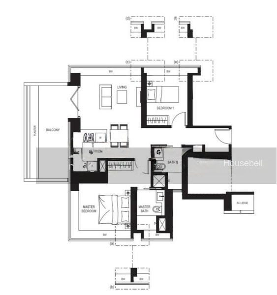 8 Saint Thomas, S$ 3,100,000 (可协商价格), 1,044 sqft, 公寓 - Condominium