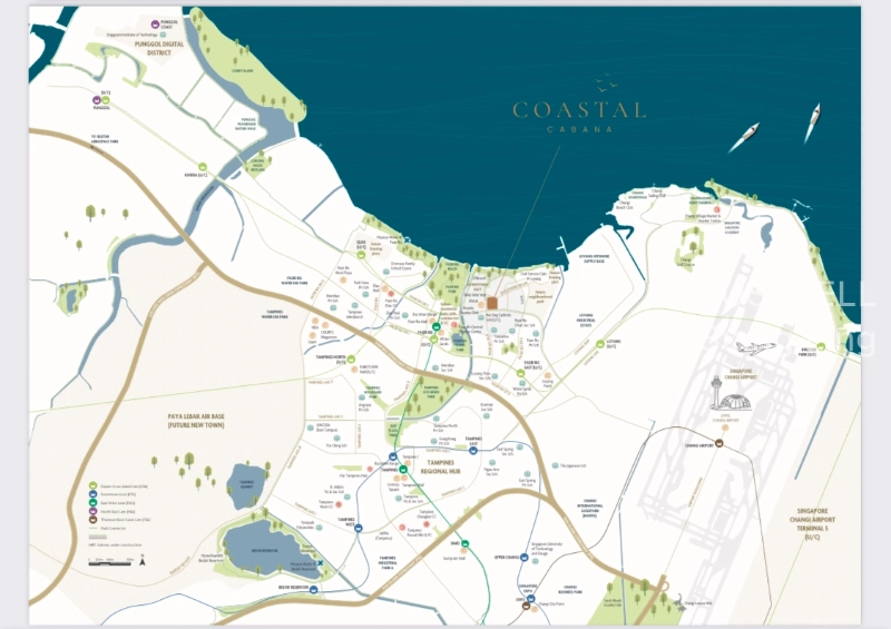 Coastal Cabana, S$ 1,480,000, 872 sqft, 公寓 - Excutive Condominium