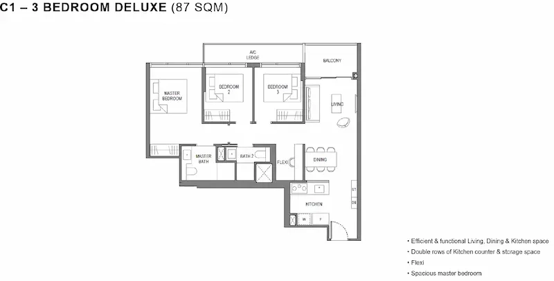 Sora, S$ 2,150,000, 936 sqft, Condos - Condominium