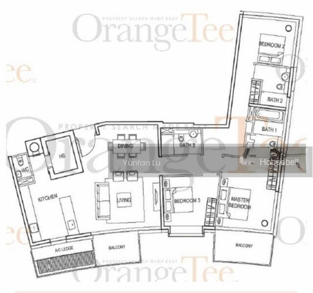 Reflections at Keppel Bay, S$ 9,500 /月, 1,700 sqft, 公寓 - Condominium