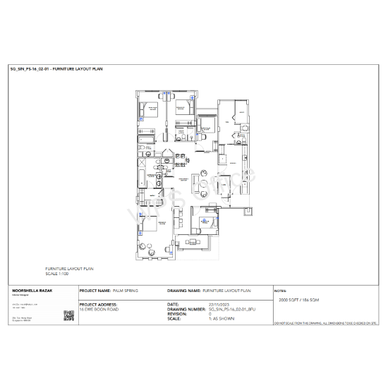 Palm Spring, S$ 2,400 (最低价格) /月, 96 sqft, 公寓 - Apartment