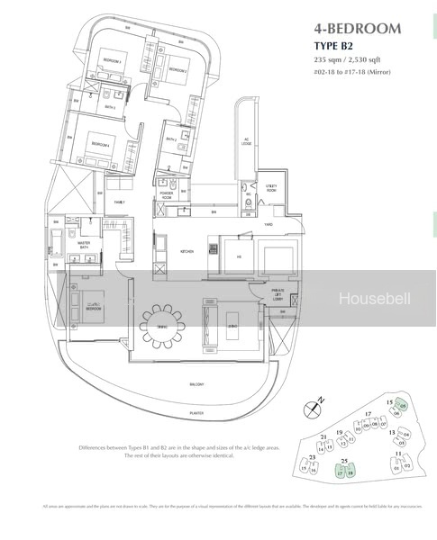 Cape Royale, S$ 5,325,000 (最低价格), 2,637 sqft, 公寓 - Condominium