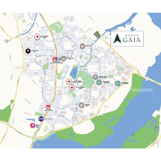 North Gaia, S$ 1,293,000 (最低价格), 1,066 sqft, 公寓 - Executive Condominium