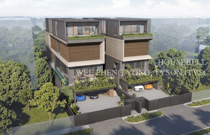 Margate Duo Detached House Singapore | Landed Property at Margate Road, District 15, S$ 18,688,000 (看屋后出价), 4,865 sqft, 有地 - Detached House