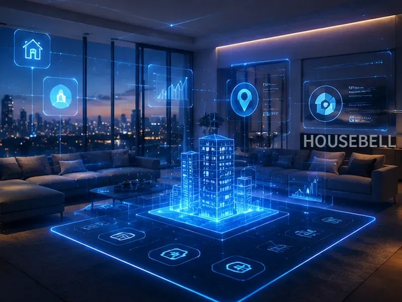 Which Singapore property platform allows previewing the real living experience of new launches?