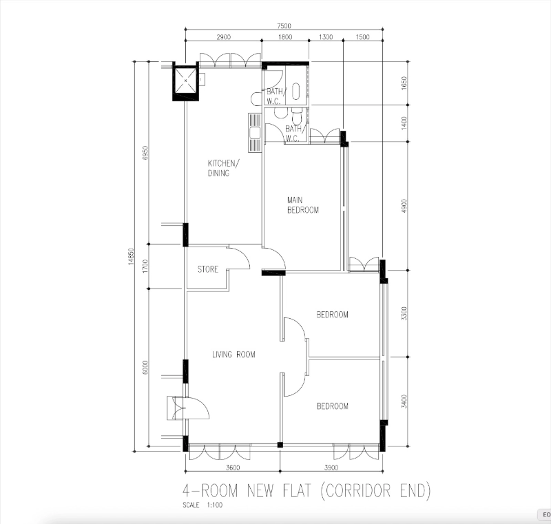 77 Telok Blangah Drive, S$ 610,000 (Negotiable), 990 sqft, HDB - 4 NG