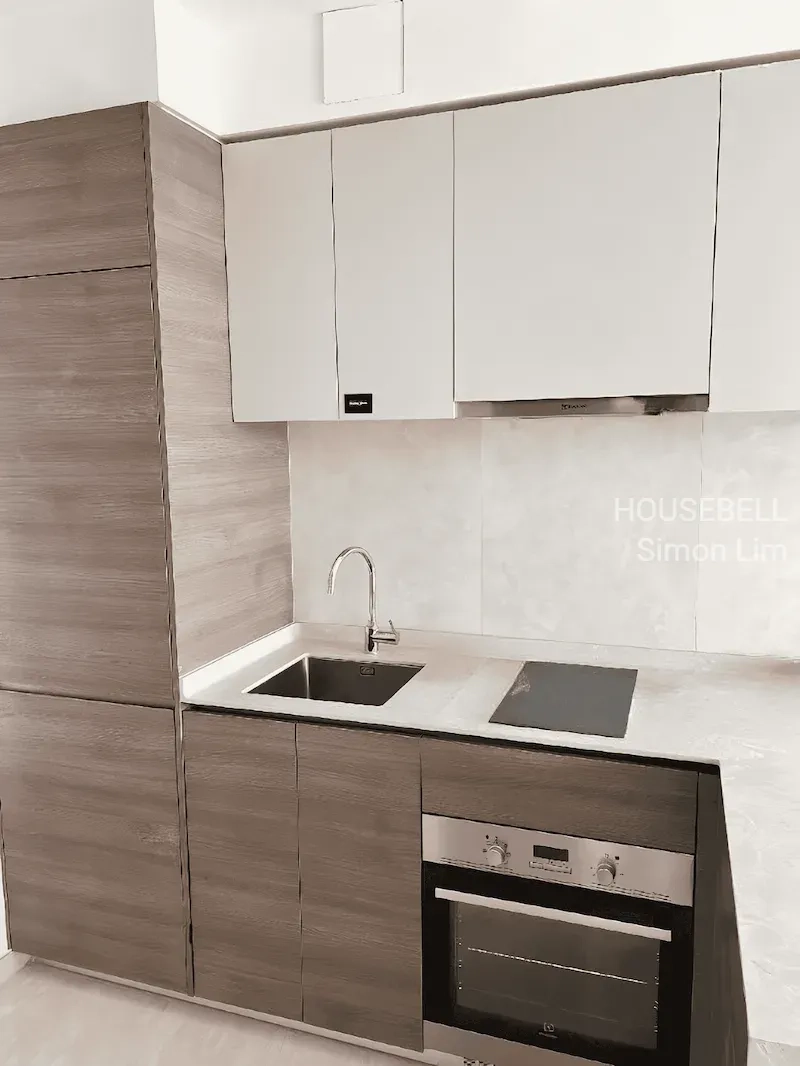 Cheap 1 Bedroom (Furnished, High Floor, Unblock) Immediate Occupation Near 2 MRT, Eateries, S$ 2,980 /月, 484 sqft, 公寓 - Condominium