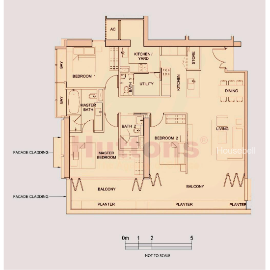 South Beach Residences, S$ 17,000 (可协商价格) /月, 1,916 sqft, 公寓 - Condominium
