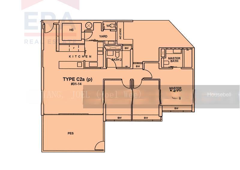 Silversea, S$ 3,800,000 (可协商价格), 1,582 sqft, 公寓 - Condominium