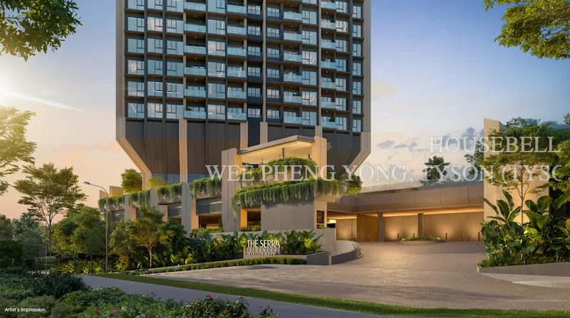 The Serra Residences, S$ 2,589,700 (看屋后出价), 893 sqft, 公寓 - Condominium