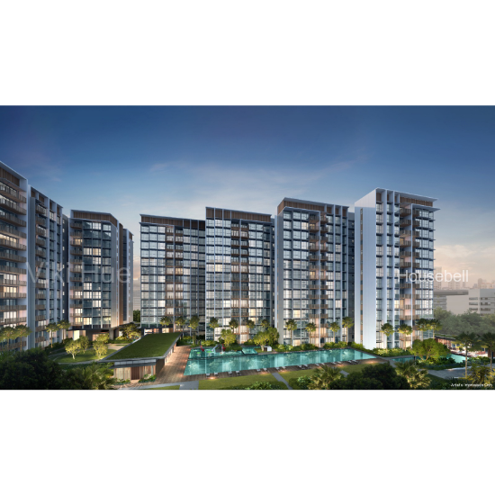 North Gaia, S$ 1,293,000 (最低价格), 1,066 sqft, 公寓 - Executive Condominium