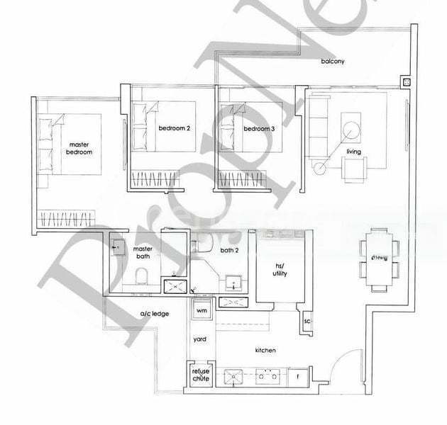 Honolulu Tower, S$ 16,500,000, 5,822 sqft, 公寓 - Apartment
