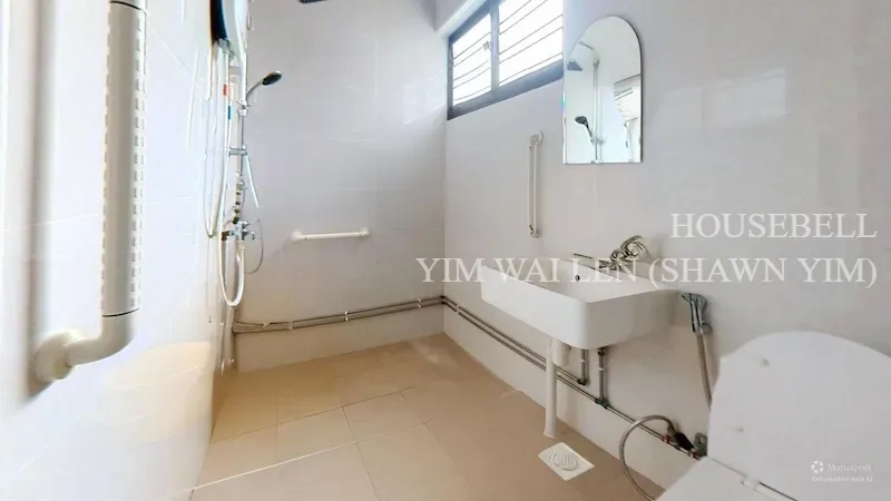 High floor corner Executive Apartment that comes with access balcony with true privacy(4)