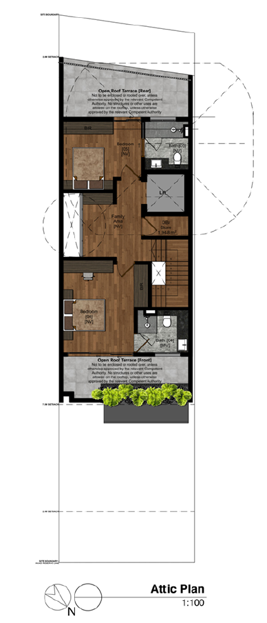 Brand New Freehold 3 Storey Terrace W Lift! Near Sembawang Park!, S$ 6,199,999 (Negotiable), 4,834 sqft, Landed - Terraced House