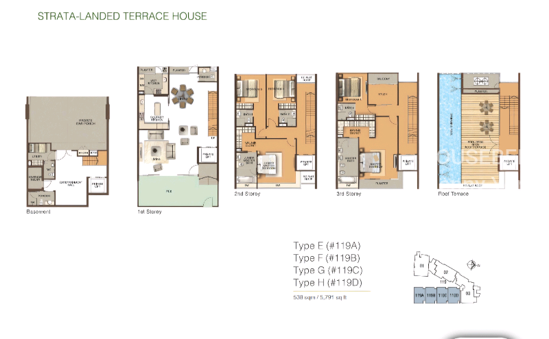 Residences @ Emerald Hill, S$ 4,738,000, 1,657 sqft, Condos - Condominium
