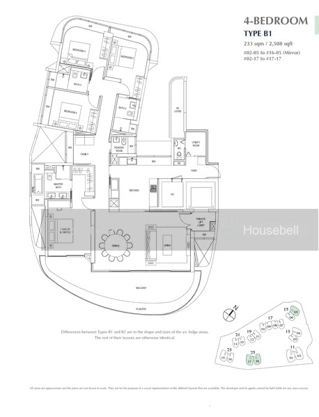 Cape Royale, S$ 5,325,000 (最低价格), 2,637 sqft, 公寓 - Condominium