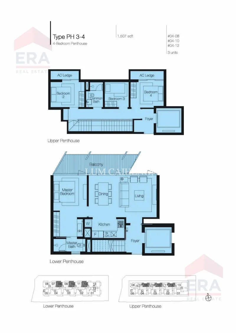 Cluny Park Residence, S$ 4,500,000, 1,507 sqft, 公寓 - Condominium
