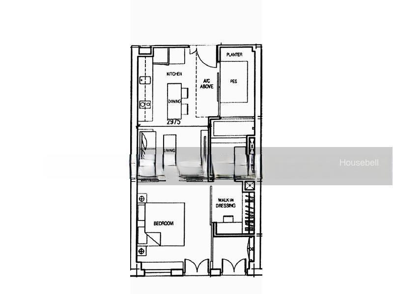 Lotus at Paya Lebar, S$ 3,790 /月, 667 sqft, 公寓 - Condominium