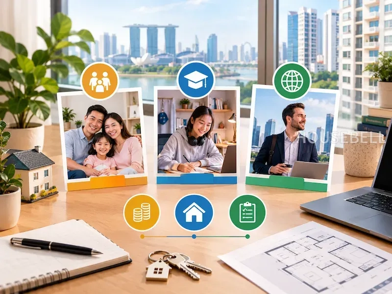 Singapore Rental Shortlists for Families, Students and Expats: Budget, Room Type and House Rules
