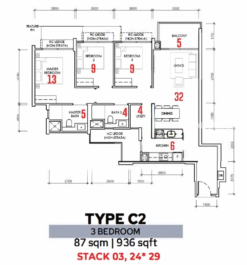 The SEN, S$ 2,028,000, 872 sqft, Condos - Condominium