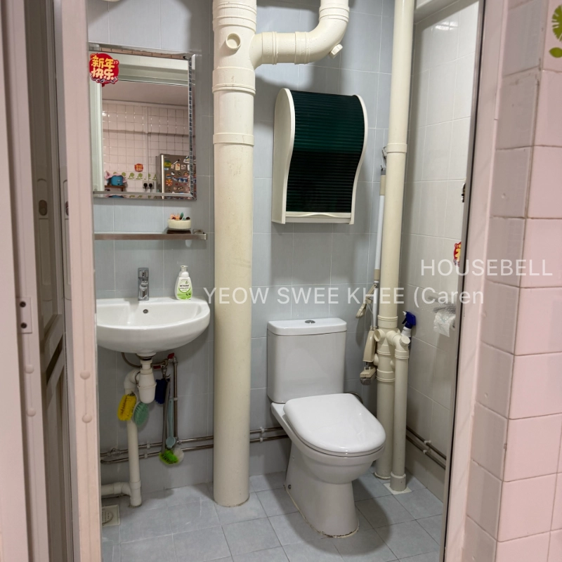 2 common rooms for rent @ Boon Keng, S$ 950 /月, 170 sqft, 组屋 - 4 STD