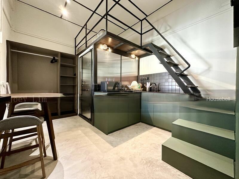 Studio Apartments Near Jalan Besar MRT - 1925 Quarters, S$ 3,000 /月, 450 sqft, 有地 - Conservation House