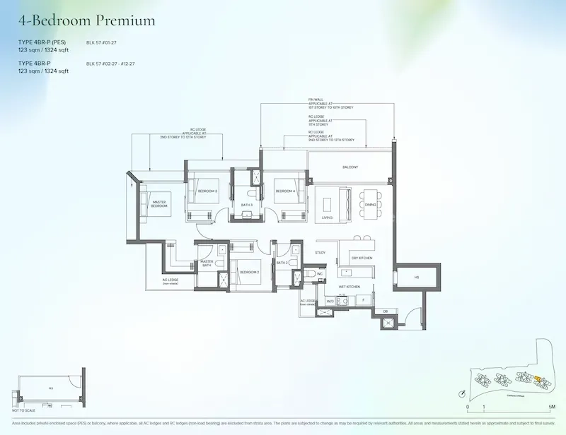 Canberra Crescent Residences, S$ 2,575,000 (Price on Enquiry), 1,324 sqft, Condos - Condominium